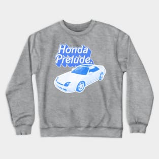 Honda Prelude (Blue) /// Original Retro Design Crewneck Sweatshirt